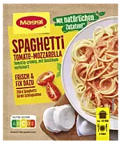 Maggi Fix für Spaghetti Tomate-Mozzarella