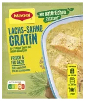 MAGGI Fix für Lachs-Sahne Gratin (Air Fryer geeignet)