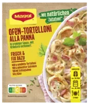 MAGGI Fix für Ofen-Tortelloni alla panna (Air Fryer geeignet)