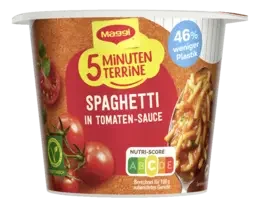 MAGGI 5 Minuten Terrine Spaghetti in Tomatensauce