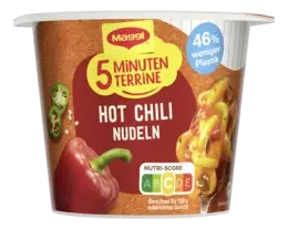 MAGGI 5 Minuten Terrine Hot Chili Nudeln
