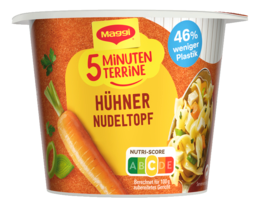 MAGGI 5 Minuten Terrine Hühner Nudeltopf