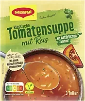 MAGGI Guten Appetit Tomatensuppe mit Langkornreis