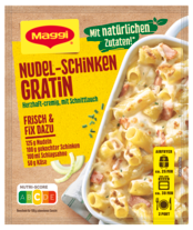 MAGGI Fix für Nudel-Schinken Gratin (Air Fryer geeignet)