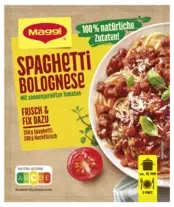 MAGGI Fix für Spaghetti Bolognese - 100% natürliche Zutaten