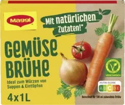 MAGGI Gemüse Brühe 4x1 L
