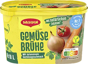 Maggi Gemüse Brühe, ergibt 18 Liter