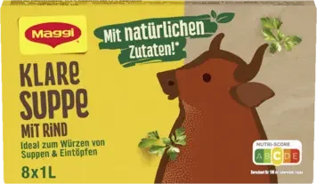 Klare Fleisch Suppe 8x1 L