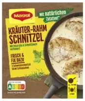 MAGGI Fix für Kräuter-Rahm Schnitzel