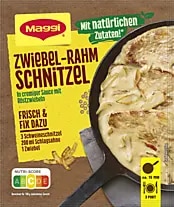 MAGGI Fix für Zwiebel-Rahm Schnitzel