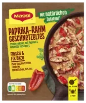 MAGGI Fix für Paprika-Rahm Geschnetzeltes