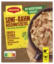 MAGGI Fix für Senf-Rahm Geschnetzeltes