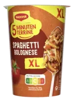 MAGGI 5 Minuten Terrine Spaghetti Bolognese XL Cup