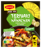 MAGGI Magic Asia Fix für Teriyaki Hähnchen