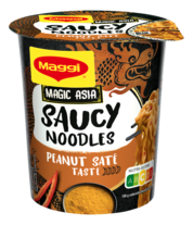 MAGGI Magic Asia Saucy Noodles Peanut Saté Taste