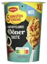 MAGGI 5 Minuten Terrine Kartoffelbrei Döner Taste XL Cup
