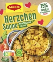 MAGGI Guten Appetit Herzchen Suppe