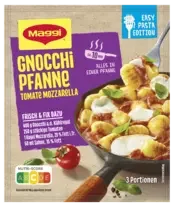 MAGGI FIX Gnocchi Pfanne Tom Mozarella
