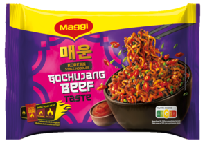 MAGGI Korean Style Noodles Gochujang Beef Taste