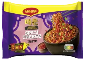 MAGGI Korean Style Noodles Spicy Cheese Taste