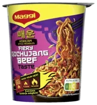 MAGGI Korean Style Noodles Fiery Gochujang Beef Taste