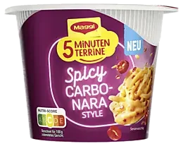 MAGGI 5 Minuten Terrine Spicy Carbonara Style