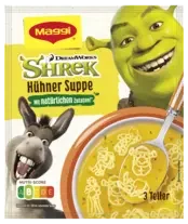 Maggi Guten Appetit Shrek Hühner Suppe