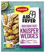 MAGGI FIX Air Fryer Knusper Wedges Sour Cream Taste