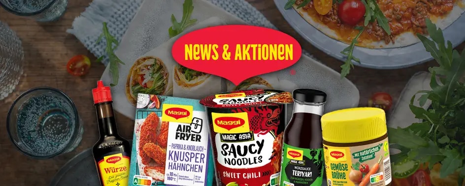 Maggi News und Aktionen