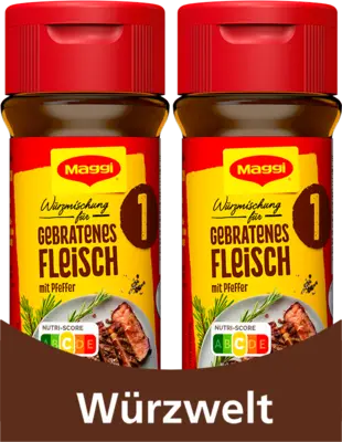 Maggi Würzmischung Nr. 1 - Gebratenes Fleisch mit Pfeffer