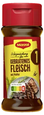Maggi Würzmischung Nr. 1 - Gebratenes Fleisch mit Pfeffer