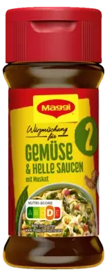 Maggi Würzmischung Nr. 2 - Gemüse & Helle Soßen mit Muskat