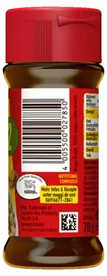 Maggi Würzmischung Nr. 2 - Gemüse & Helle Soßen mit Muskat