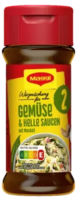 Maggi Würzmischung Nr. 2 - Gemüse & Helle Soßen mit Muskat