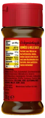 Maggi Würzmischung Nr. 2 - Gemüse & Helle Soßen mit Muskat