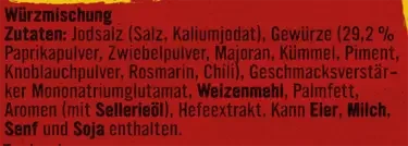 Maggi Würzmischung Nr. 3 - Pikantes Geflügel mit Paprika
