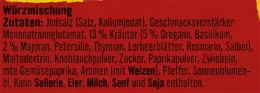 Maggi Würzmischung Nr. 6 - Pasta & Pizza mit italienischen Kräutern