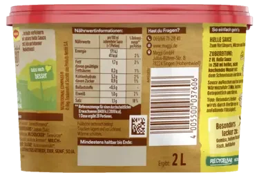 Maggi Helle Sauce für 2L