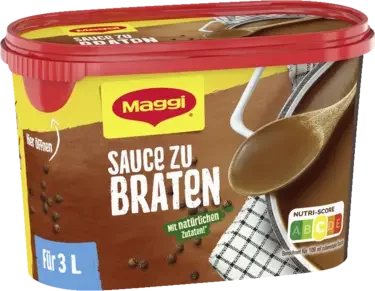 Maggi Sauce zu Braten für 3L