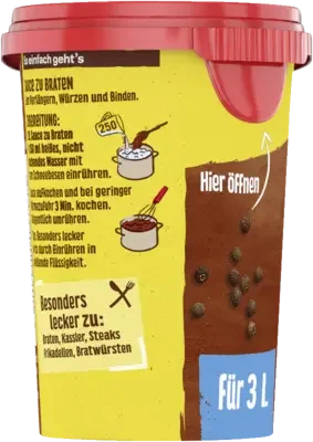 Maggi Sauce zu Braten für 3L