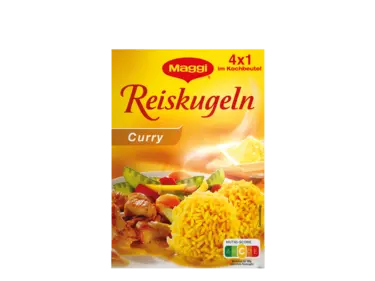 MAGGI Reiskugeln Curry