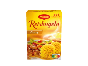 MAGGI Reiskugeln Curry
