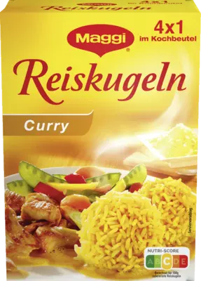 MAGGI Reiskugeln Curry