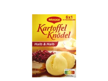 MAGGI Kartoffel Knödel Halb & Halb, im Kochbeutel