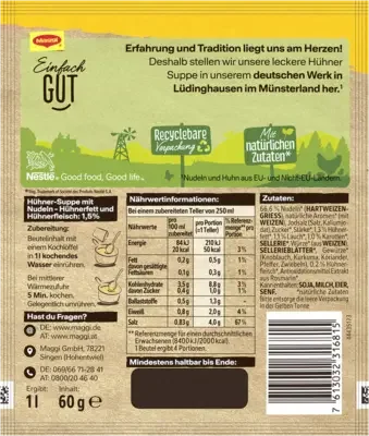 MAGGI Guten Appetit Hühner Suppe