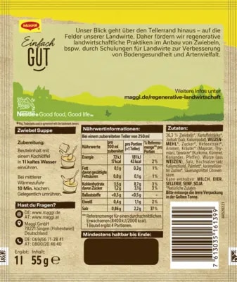 MAGGI Guten Appetit Zwiebel Suppe