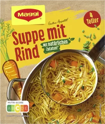 MAGGI Guten Appetit Suppe mit Rind