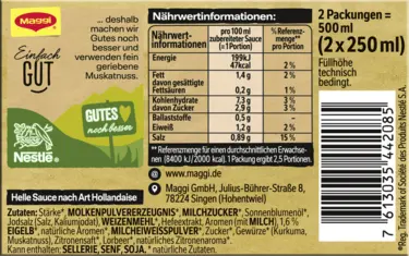 Maggi Helle Sauce nach Art Hollandaise (2er Pack)