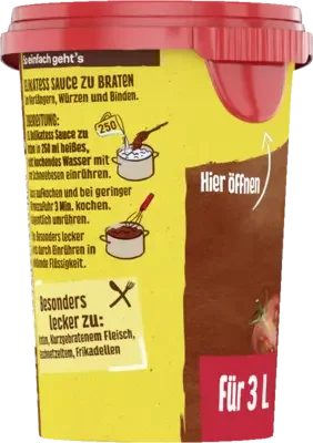 Maggi Delikatess Sauce zu Braten für 3L