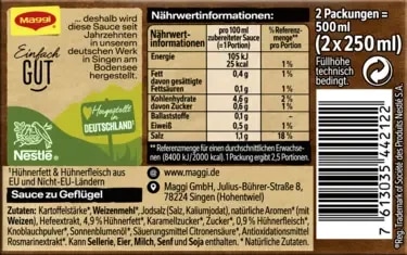 Maggi Sauce zu Geflügel (2er Pack)